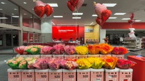 Pasillo de abarrotes de un supermercado en EE.UU.