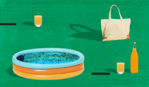 Vitrina de tienda con colaboración de marcas