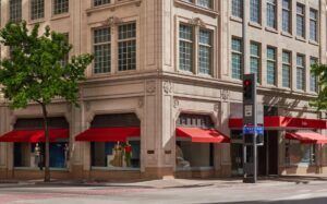 Vitrinas históricas de la tienda insignia de Neiman Marcus en Dallas